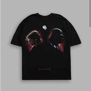 TURN DARK "PREMIUM" OVERSIZED TEE IN BLACK Darth Vader anakin skywalker